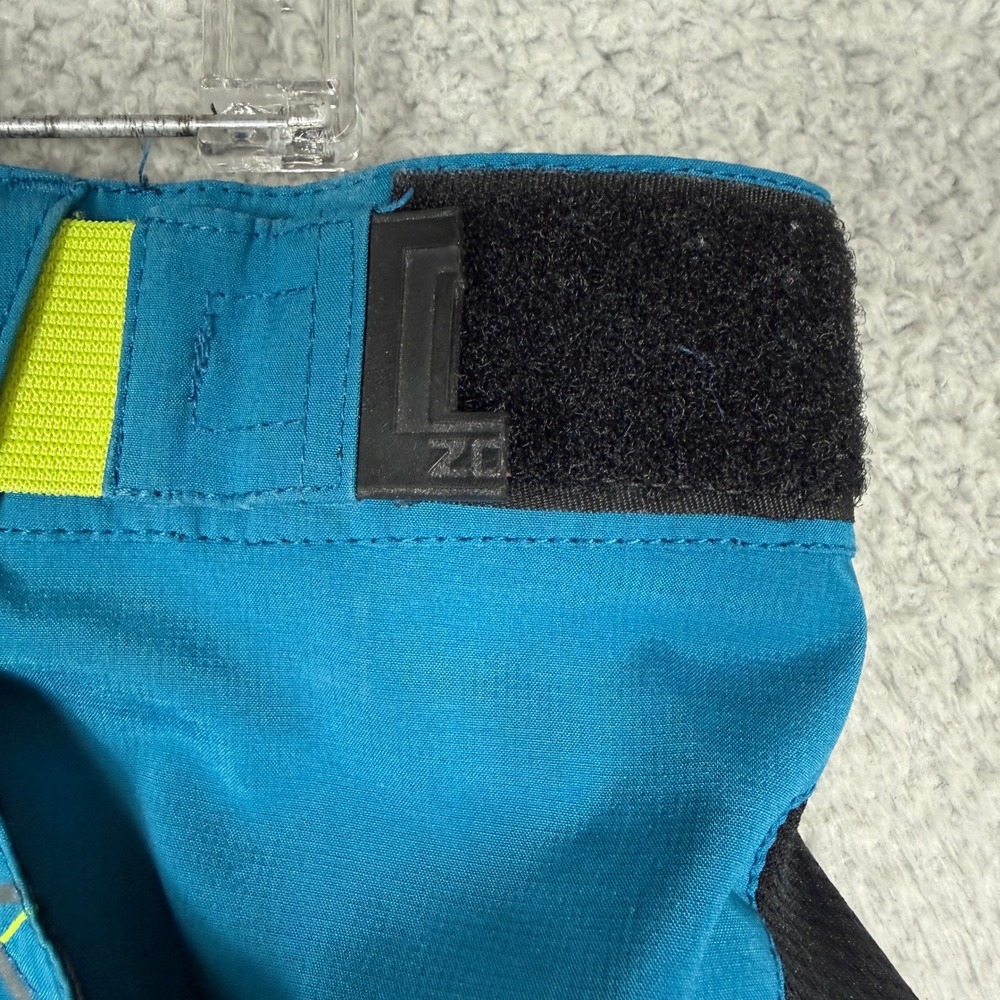 ZOIC Men's Teal Mountain Bike Cycling Shorts Sz 34 Cargo Zip Pockets - Picture 8 of 11